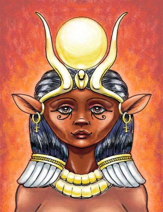 Gudinnen Hathor er moren til alle levende ting.