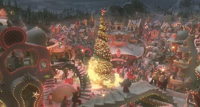 "The Grinch - bortføreren av julen." Christmas Tale Actors av Ron Howard